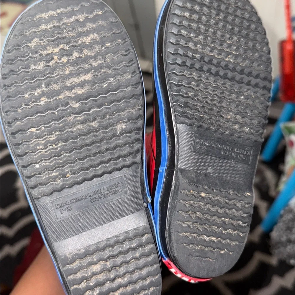 Marvel Red and Black Spider-Man Rain Boots - Picture 6 of 6